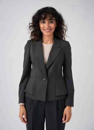 Blazer poches noir QUATTRO femme