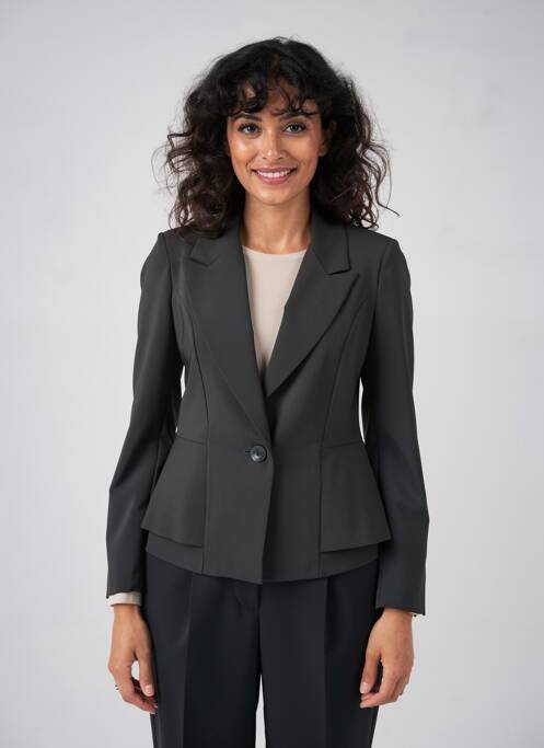Blazer poches noir QUATTRO femme