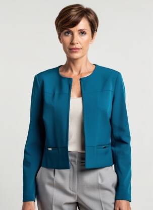 Veste chic poches vert GREGORY PAT femme
