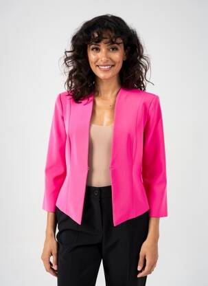 Veste chic col v rose MICHAELA LOUISA femme