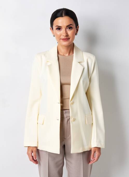 Blazer poches beige MD'M femme