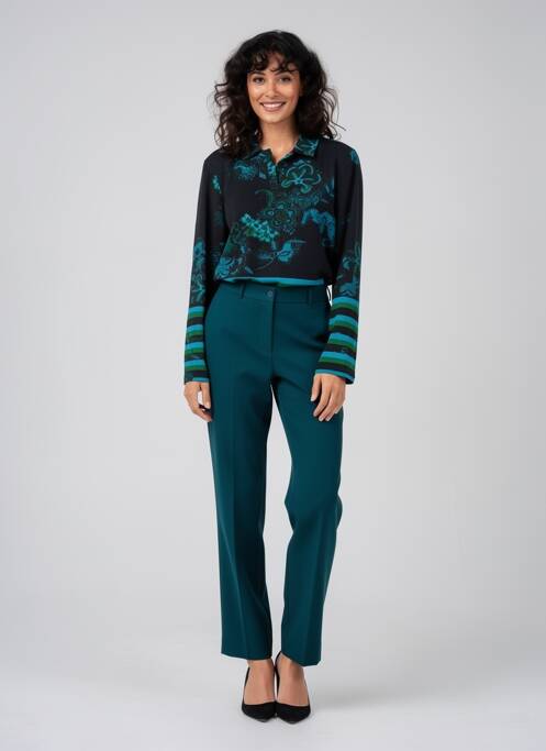 Polo manches longues manches longues noir AGATHE & LOUISE femme