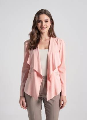 Veste casual coupe cintrée rose BETTY BARCLAY femme