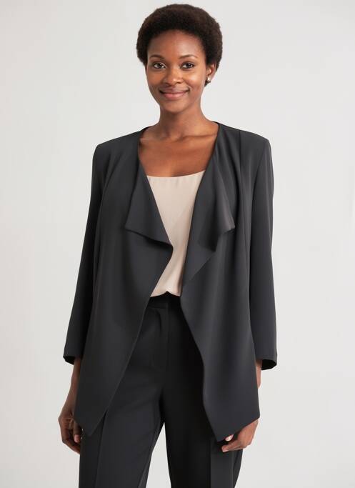 Veste casual coupe cintrée noir DIAMBRE femme