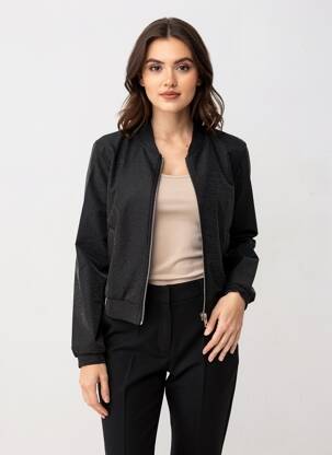 Veste chic poches noir JUBYLEE femme
