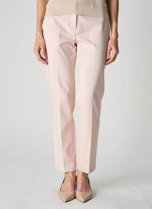 Pantalon chino taille normale taille normale rose QUATTRO femme