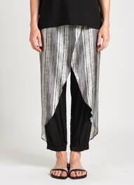 Pantalon slim stretch noir QUATTRO femme