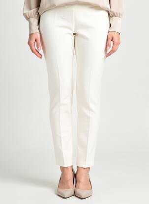 Pantalon slim taille normale taille normale beige QUATTRO femme