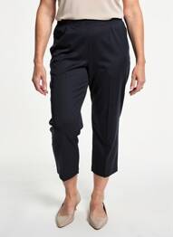 Pantalon 7/8 stretch taille normale bleu QUATTRO femme