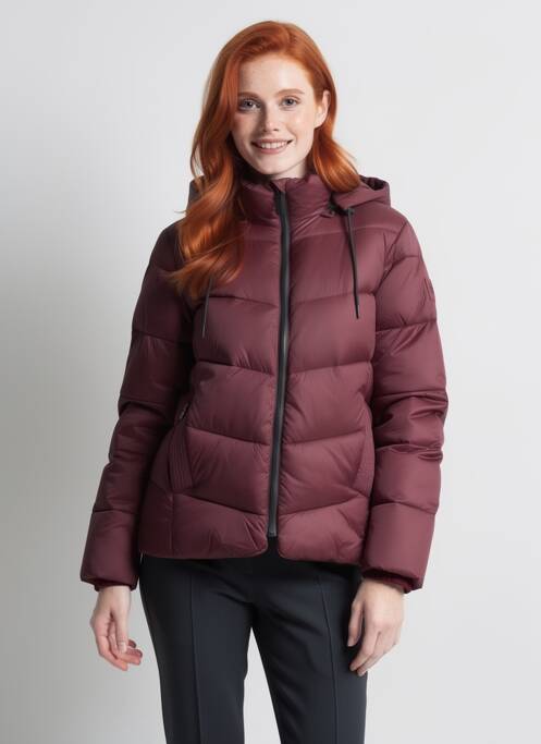 Doudoune poches sans capuche marron KAFFE femme