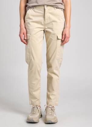 Pantalon cargo slim taille normale beige CO.J (CUP OF JOE) femme