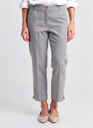 Pantalon 7/8 stretch taille normale noir EAST DRIVE femme