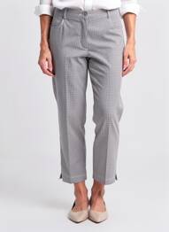 Pantalon 7/8 stretch taille normale noir EAST DRIVE femme