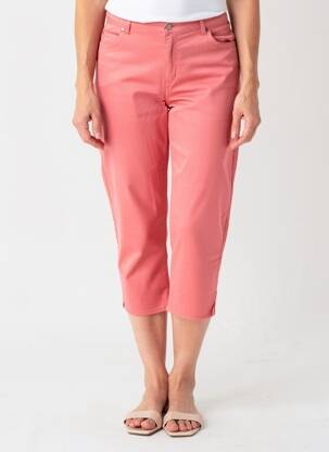Pantacourt stretch taille normale orange MERI & ESCA femme