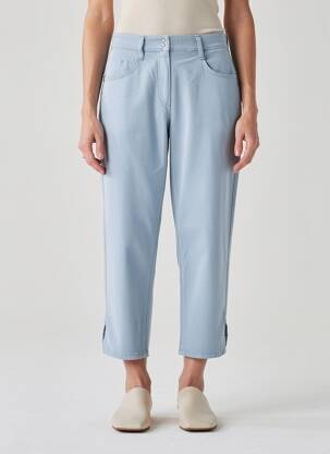 Pantalon 7/8 stretch taille normale bleu EAST DRIVE femme