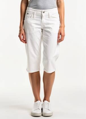 Corsaire taille basse taille basse beige TOMMY HILFIGER femme
