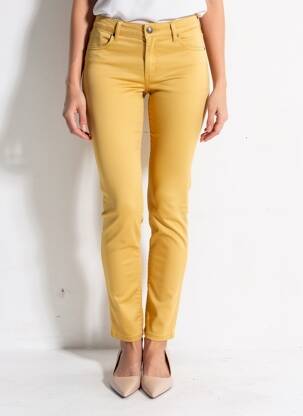 Jeans skinny stretch taille basse orange KOCCA femme