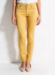 Jeans skinny stretch taille basse orange KOCCA femme