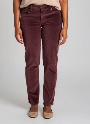 Pantalon slim taille basse taille basse violet FIRETRAP femme