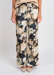 Pantalon large poches taille normale noir RHUM RAISIN femme