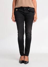Pantalon slim poches noir FRACOMINA femme