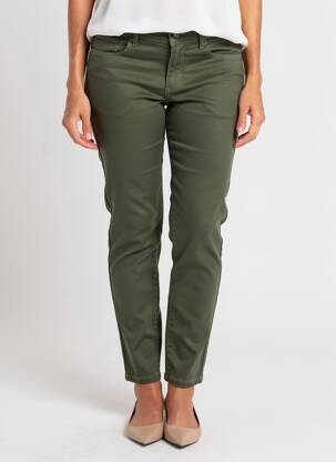 Pantalon slim poches vert FRACOMINA femme