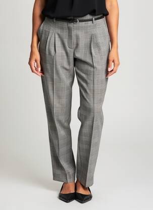 Pantalon droit poches noir FRACOMINA femme