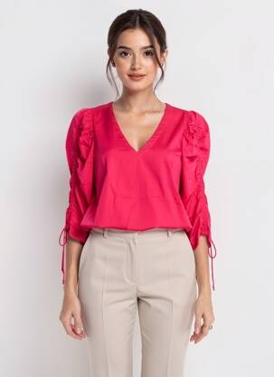 Blouse manches 3/4 manches 3/4 rose MOS MOSH femme