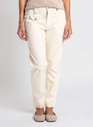 Pantalon slim poches blanc HIGH femme