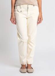 Pantalon slim poches blanc HIGH femme