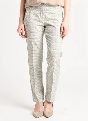 Pantalon slim slim gris RAFFAELLO ROSSI femme