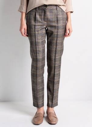 Pantalon slim poches gris CAMBIO femme