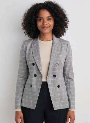 Blazer poches gris PINKO femme