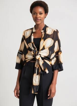 Veste casual noir BEATE HEYMANN femme