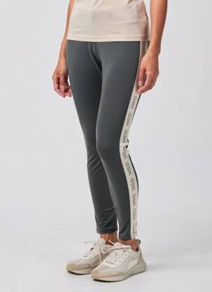 Legging taille élastique gris MAX MARA femme