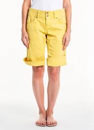 Bermuda taille normale taille normale jaune BE YOU K femme