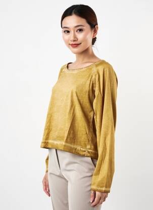 T-shirt manches longues manches longues beige PAKO LITTO femme