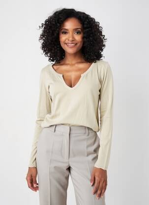 T-shirt manches longues manches longues vert PAKO LITTO femme