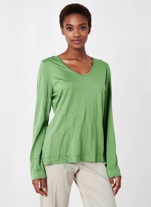 T-shirt manches longues manches longues vert ZILCH femme