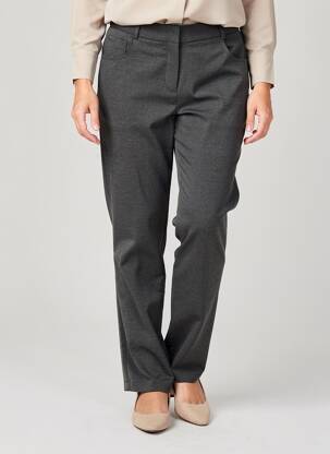 Pantalon slim stretch taille normale gris GUY DUBOUIS femme