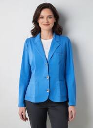 Blazer poches bleu CONCEPT K femme