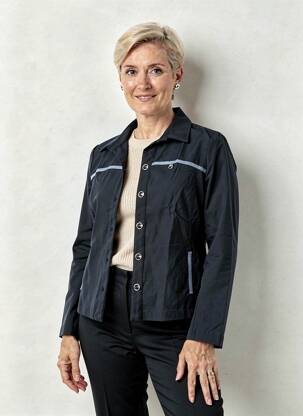 Veste casual poches bleu TELMAIL femme