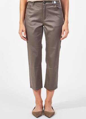 Pantalon 7/8 stretch taille normale gris DIANE LAURY femme