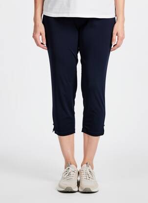 Legging effet matière satinée bleu TELMAIL femme