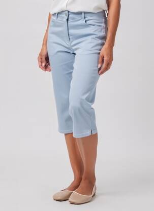 Corsaire stretch taille normale bleu DIANE LAURY femme
