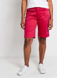 Bermuda slim taille normale rose LEMON DRESS femme