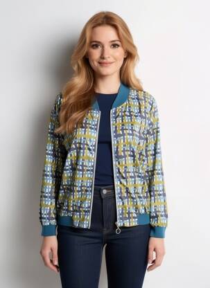 Veste casual poches bleu WNT COLLECTION femme
