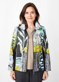 Veste casual coupe droite noir DOLCEZZA femme