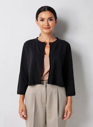 Gilet manches longues manches 3/4 noir ESCORPION femme
