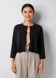 Gilet manches longues manches 3/4 noir ESCORPION femme